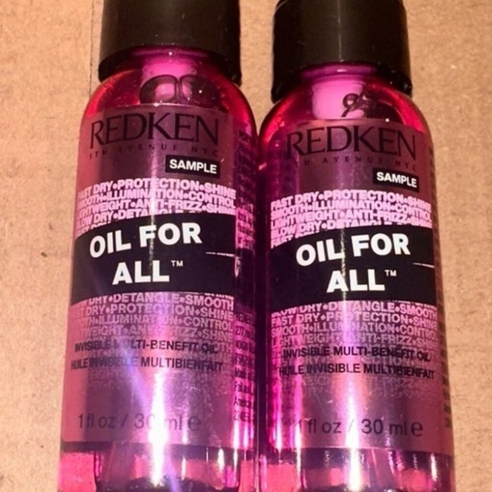 Redken Oil For All Hair Oil Multi-Benefit Heat Protection Shine hair care travel